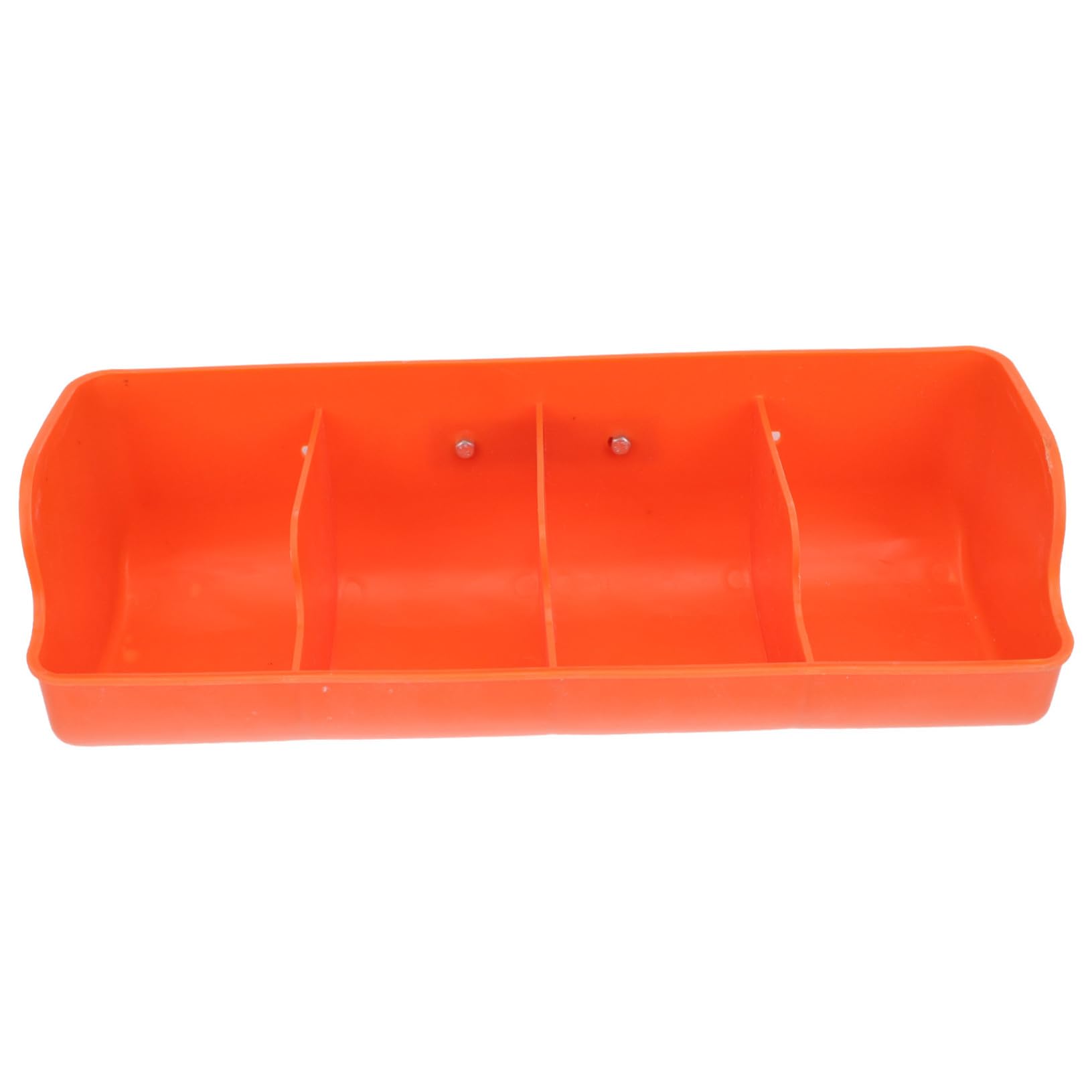Mangiatoia in Plastica per Suini 4 Compartimenti Resistente Agli Urti, Adatta per Maiali, Realizzata in Pp per Allevamenti Suini Stile Casuale