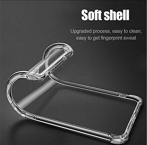 Image of REALCASE VIvo V17 Back Cover | Stylish Ultra Thin Clear Soft Silicone TPU Transparent Case Back Cover for Vivo V17