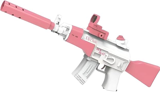 2025 New Model Electric Water Gun Compatible with Electric M416/AK47, 32.8 ft 10 m Range, Electric Water Gun with Large Capacity Water Tank, Super Strong, Fully Automatic Continuous Shooting