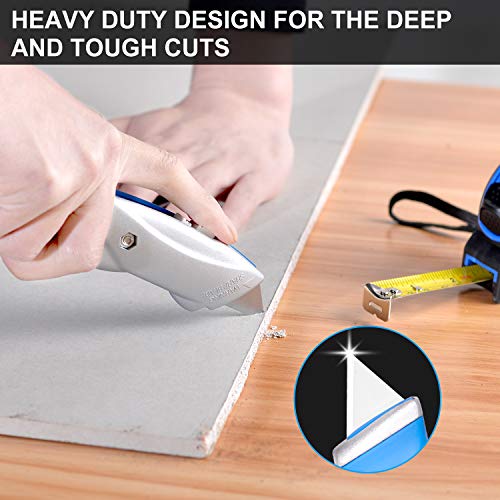 HELAKLS 58 Piece Carpenter Home Maintain Repair Hand Tool Kits Set Ratchet Screwdriver Combination Pliers Utility Knife Level Ruler Hammer For Woodwork