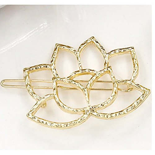 Milopon Fermagli per capelli con fiori di loto