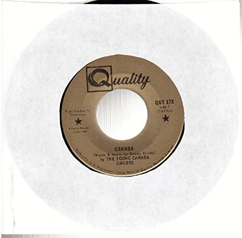 The Young Canada Singers: Canada / (French Version) 7" 45 NM Canada Quality