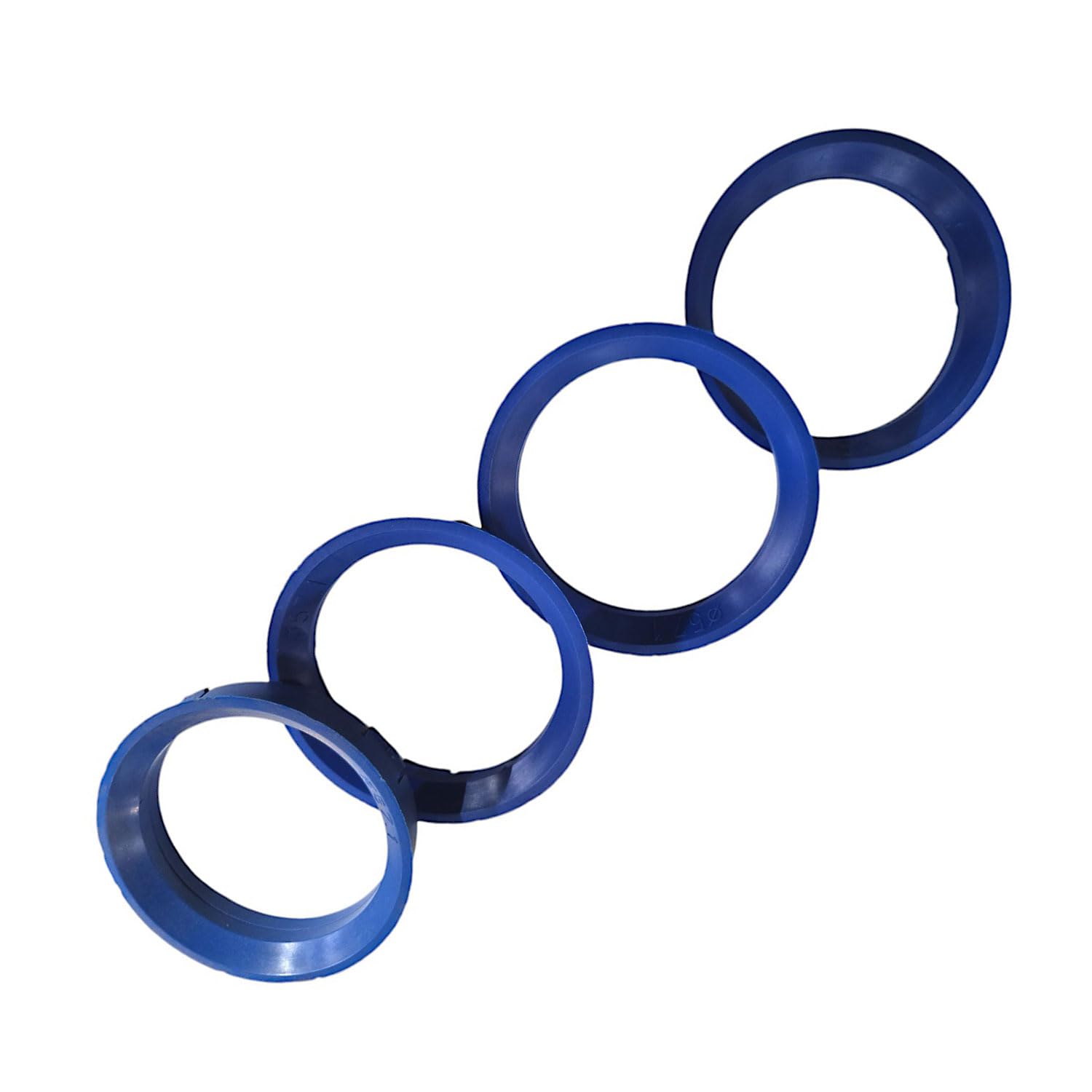 4x Zentrierringe 63,3 auf 57,1mm kompatibel mit VW, Seat, Skoda, Audi mit Mittellochanbindung von 57,1mm