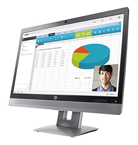 Image of HP EliteDisplay 23.8-Inch Screen LED-Lit Monitor Black /Silver (M1P00AA#ABA)