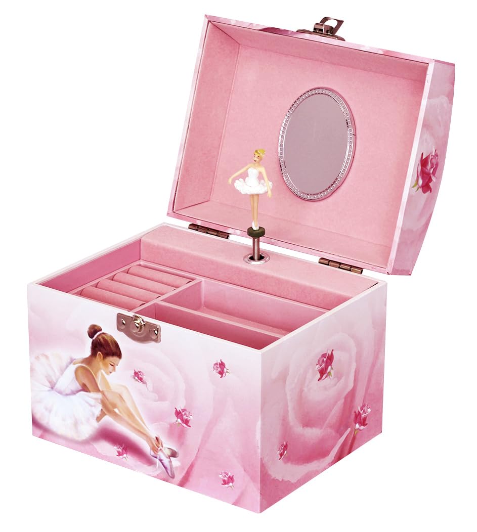 Trousselier Carillon Portagioie Bambina - Fata Fosforescente, Musica Schubert, Regalo Ideale - Foto 7