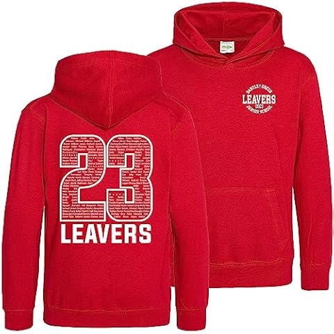 Personalised Kids Leavers Hoodie 2024 Cover