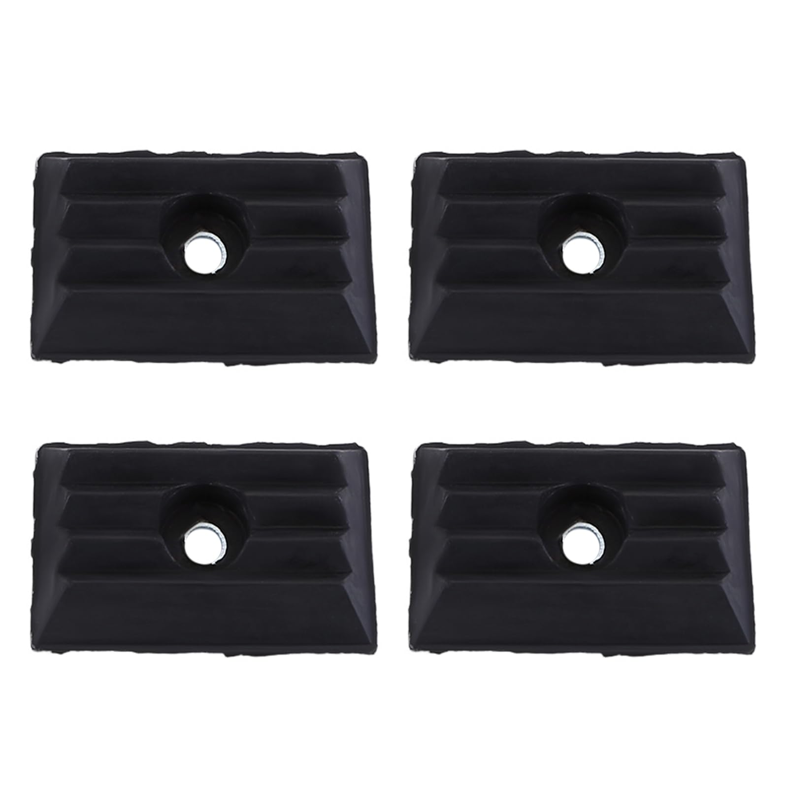 Asudaro 4x Anschlagpuffer Blattfeder Zwischenplatte Gummipuffer Aufhängung für Fiat Ducato Citroen Jumper Boxer Blattfeder Stop Aufhängung Gummi Puffer Auto Gummi Zwischenplatte 1362685080