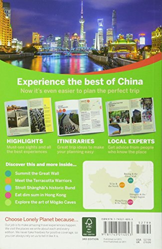 Lonely Planet Discover China [Lingua Inglese]