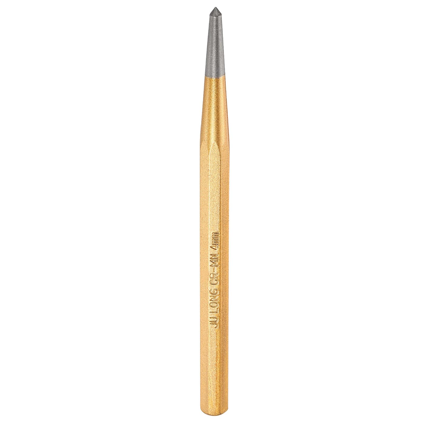 sourcing map Center Punch 4mm(1/6") 150mm Length Metric Non-marring Alloy Steel Cylindrical Alignment Punch Drive Pin Tools for Automotive Watch Repair Jewelry Craft