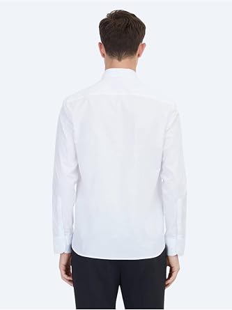 Kip Beyaz Regular Fit Dokuma Klasik%100 Pamuk Gömlek, 44 Beden, Erkek