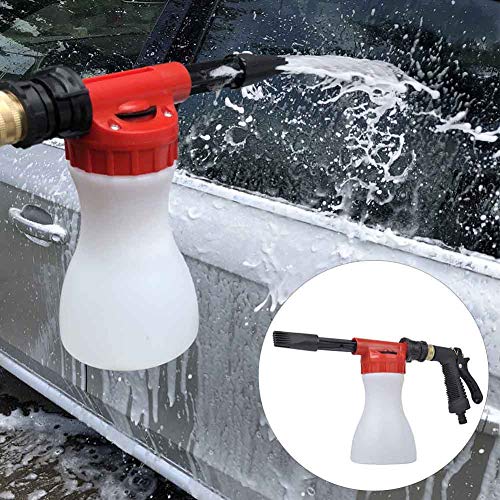 Sytaun Portable Car Washing Water Garden Sprinkler Nozzle Sprayer Head Cleaning Tool Portable, Adjustable, Cleaning Tool Workout At Home Yellow