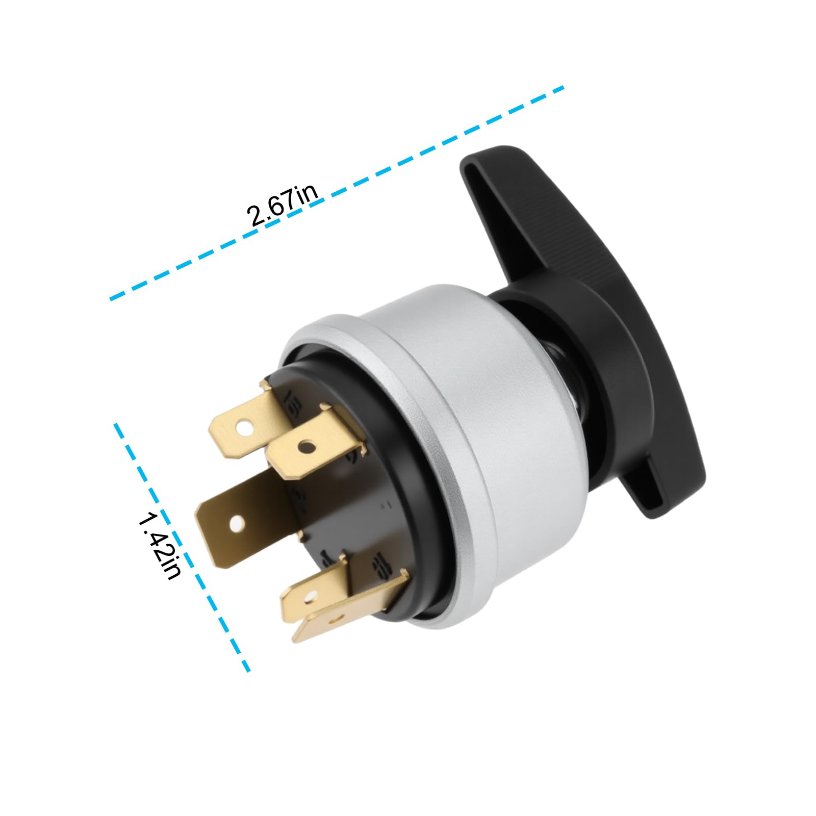 Commutatore Avviamento Trattore AL62707 AL36365 Compatibile con John Deere 840 1020 1140 1630 1840