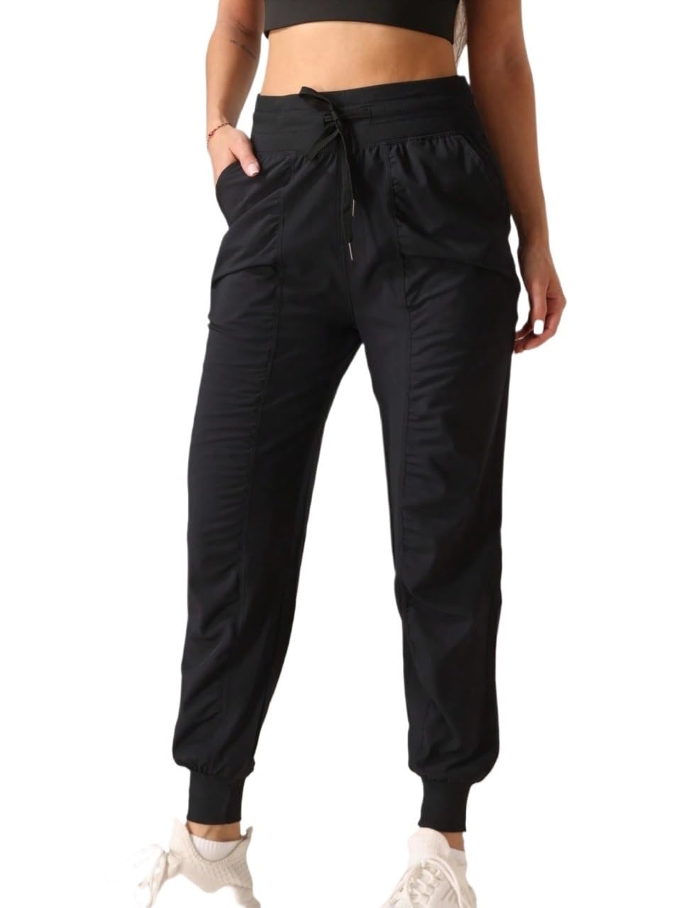 Womens Fall 1pc Pleated Solid Color Casual Pants Trousers