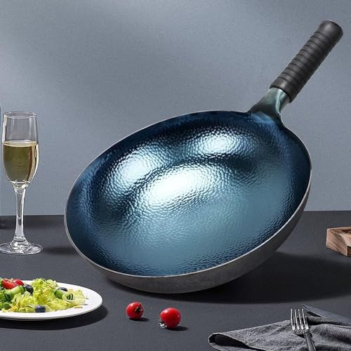 Wok de Hierro Fundido Tradicional 32 cm miniatura 7