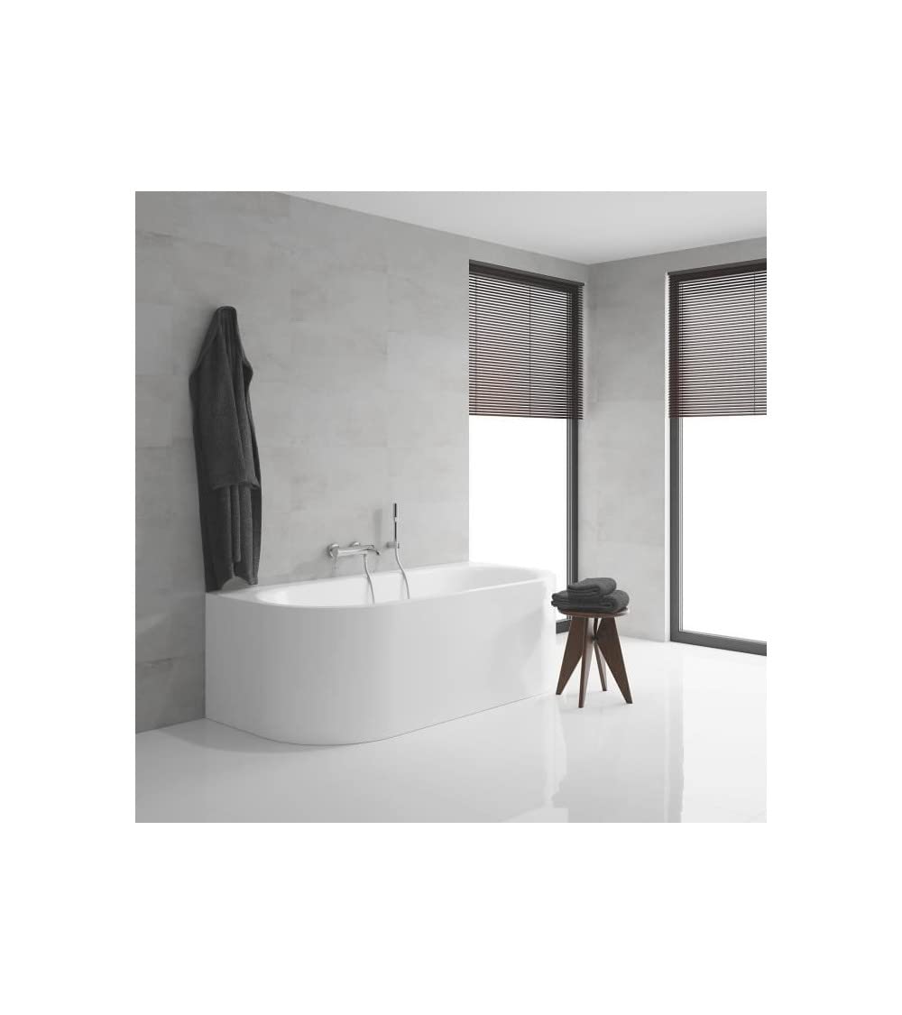 GROHE Essence 33624001 Rubinetto Miscelatore Monocomando per Vasca-Doccia, Grigio (Cromo)
