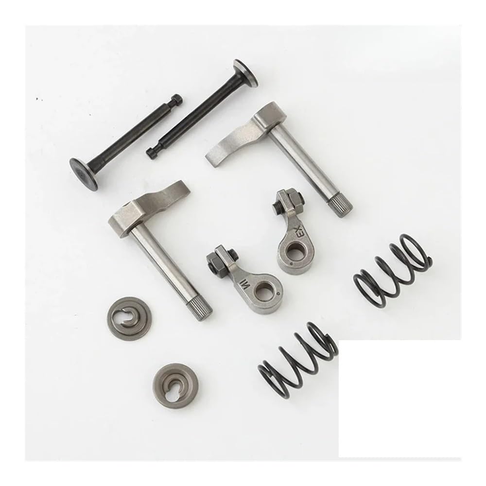 Parti di Ricambio compatibili per Motore Tosaerba GX35 GX35NT HHT35S 140 Set di bilancieri a Molla per valvola di Scarico di aspirazione