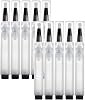Applicabley Fillable Touch Up Paint Pen Brush,Paint Touch Up Pens Pressable Fillable, for Walls, Furniture,Cabinet,10Pcs