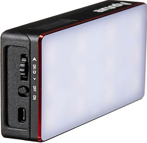 Miniatura 5 de Aputure Amaran MC RGBWW - Mini luz LED de video para cámara, 3200K-6500K, CRI/TLCI 96+, modo HSI, soporte de atracción magnética, aplicación con
