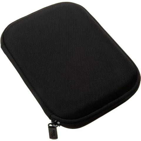 Funda de transporte negra para GPS de 5 pulgadas de Amazon Basics Cover