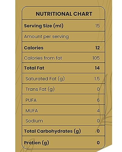 Image of Trivikrama Cold Pressed Sunflower Oil | Kolhu /Chekku Kacchi Ghani | Chemical-Free | Edible for Cooking, Roasting, Frying, Baking | Cholesterol Free | Delicious & Healthy Sunflower Oil - 1L