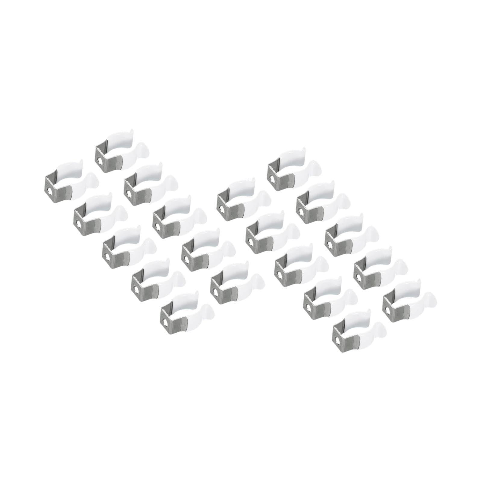 The Style Sutra 20x T5 Clips Holder Bracket Easy to Install Pipe Clamps for LED Light Tube manganese Steel Pp|Home & Garden | Lighting Parts & Accessories|20 T5 Clips Holder Bracket-image-20