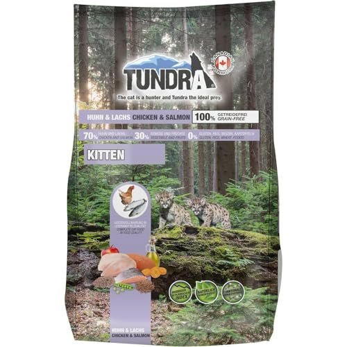 Produktbild von Tundra Cat Kitten Trockenfutter Huhn & Lachs - 272 g