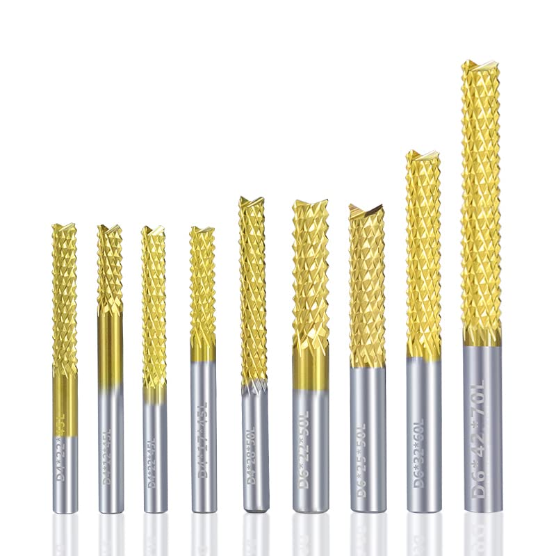 Fraise à bout en titane de 4mm pour une découpe CNC nette sur PCB