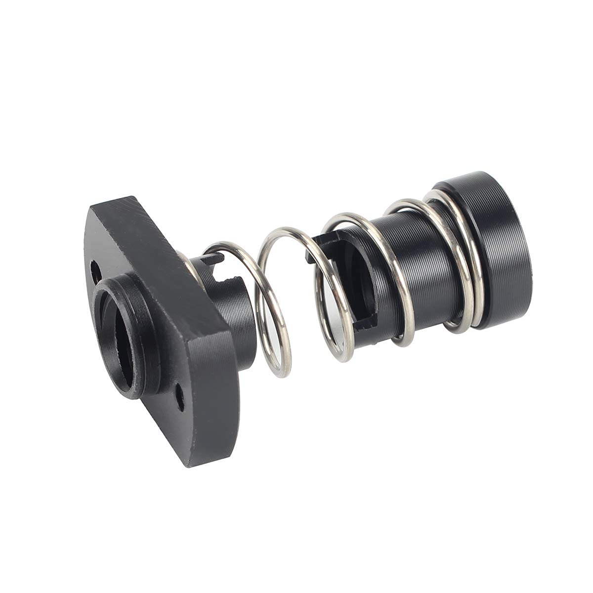 Toaiot 3 Pièces Tr8x8 POM écrous Anti-jeu Noirs Pour Tige Filetée