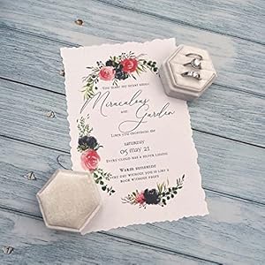 Hexagon Ring Box 3 Slots - Velvet Premium Wedding Ring Bearer Box Handmade Vintage Three Rings Holder for Proposal Engagement Ceremony Christmas Photography (Ivory) Hexagon Ring Box 3 Slots Velvet Premium Wedding Ring Bearer Box Handmade Vintage Three Rings Holder for Proposal Engagement Ceremony Christmas Photography Ivory