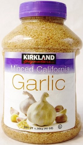 KIRKLAND Kirkland Minsuto California garlic 1.36kgX4 pieces chopped garlic