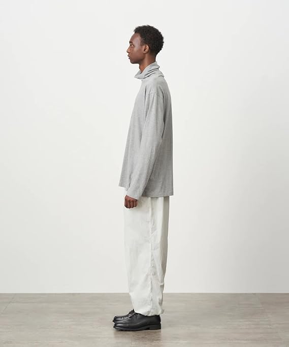 Amazon | [ATON] （エイトン） ROYAL SUVIN JERSEY | HIGHNECK T-SHIRT