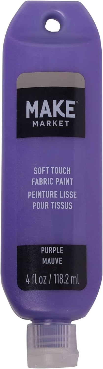 Make Market Soft Touch Fabric Paint, 12 Pack