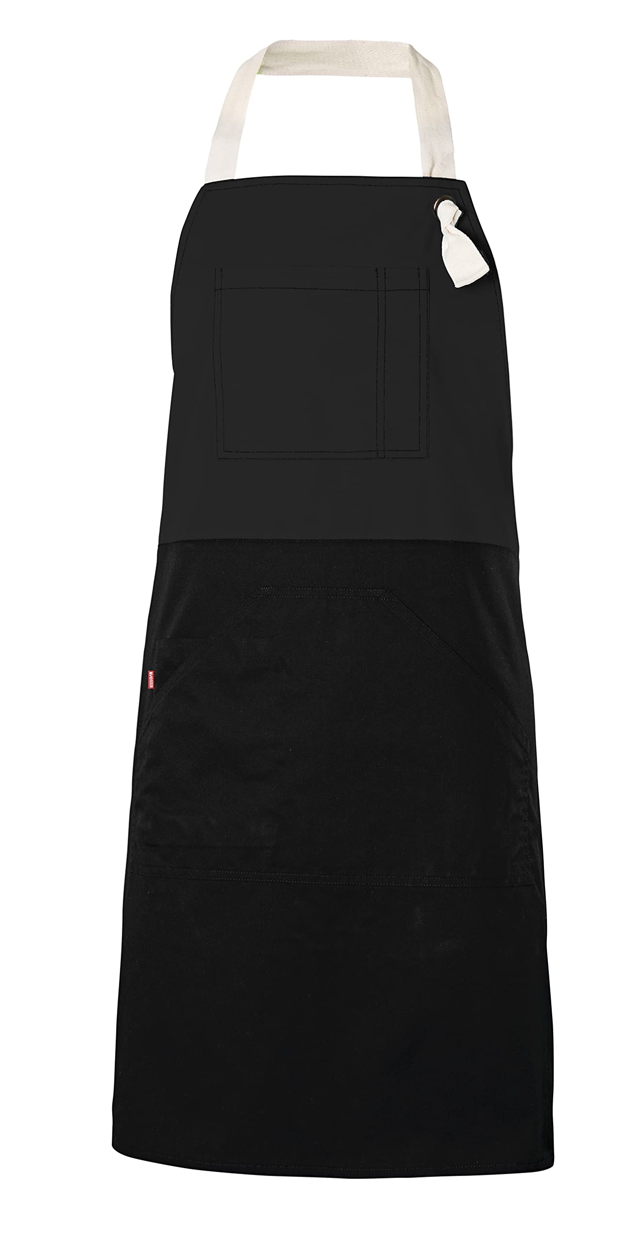 VELILLA Delantal Peto Bicolor Delantal tipo peto bicolor (Ref: 404210B_43) Unisex adulto