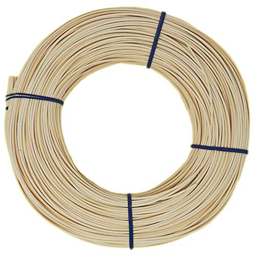 Peddigrohr Blauband beste Qualität Flechtmaterial Peddig Natur verschiedene Stärken ca. 500g (2 25 mm)