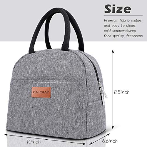 image for BALORAY Lunch Bag for Women Men Insulated Lunch Box for Adult Reusable