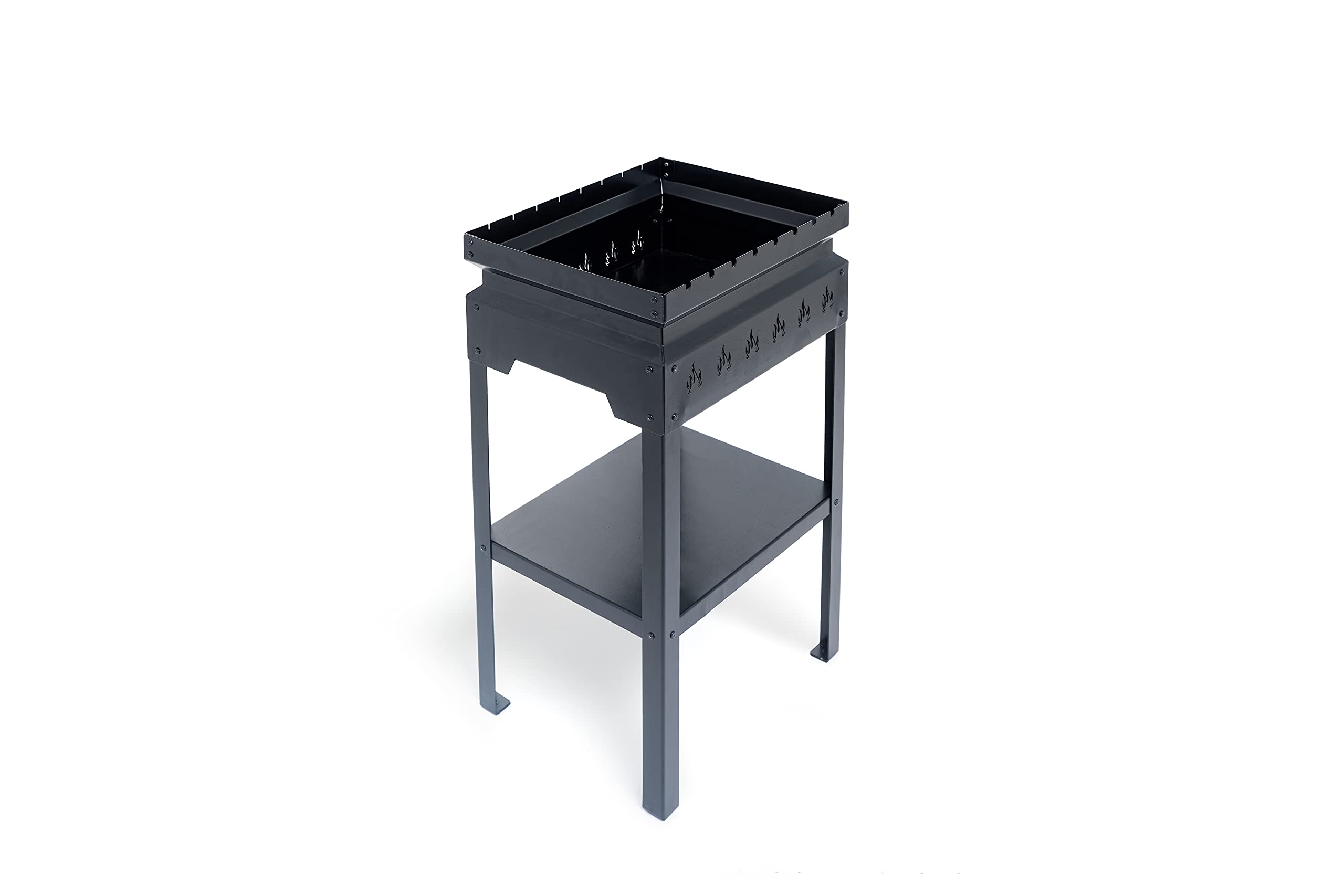 Grille de barbecue rectangulaire pour vos repas conviviaux en plein air
