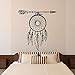 Flèche Plumes Attrape-Rêves Stickers Muraux Vinyle Stickers Muraux Salon Chambre Bohème Peintures Murales 42X44 Cm