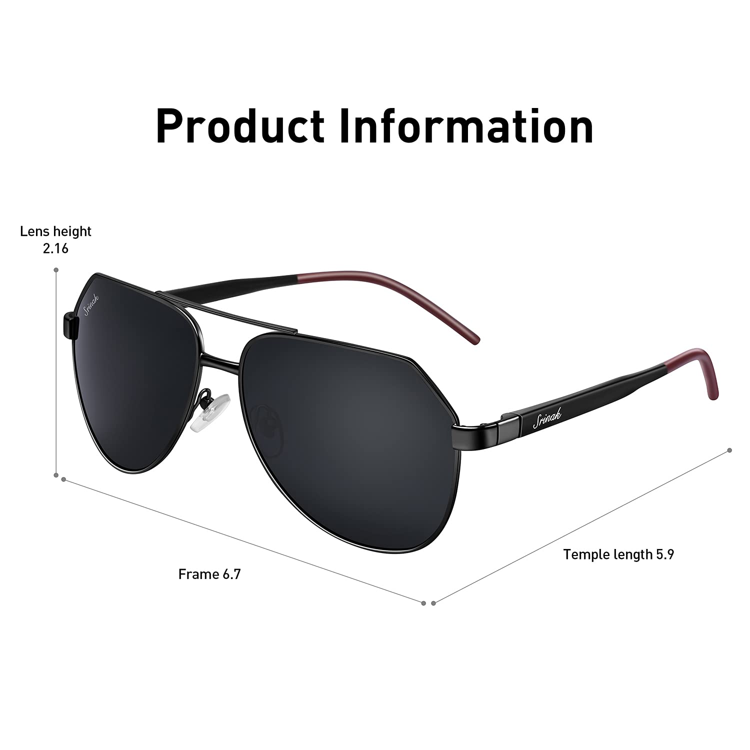 srinak sunglasses Sunski Ventana Sunglasses: Square One | Title Nine main image 4