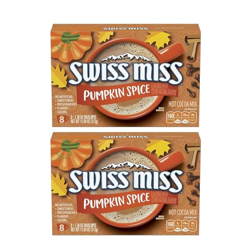 Swiss Miss Pumpkin Spice - ( 8 COUNT 1.38oz...