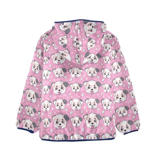 Cute Dog Puppy Boys Fleece Coat,Children's Zip-Up Hoodie Jacket,Baby Warm Fashion Outerwear 3-10T,A1134692