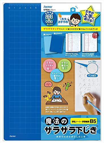 Amazon | レイメイ藤井 下敷き 魔法のザラザラ下じき B5 0.3mmドット