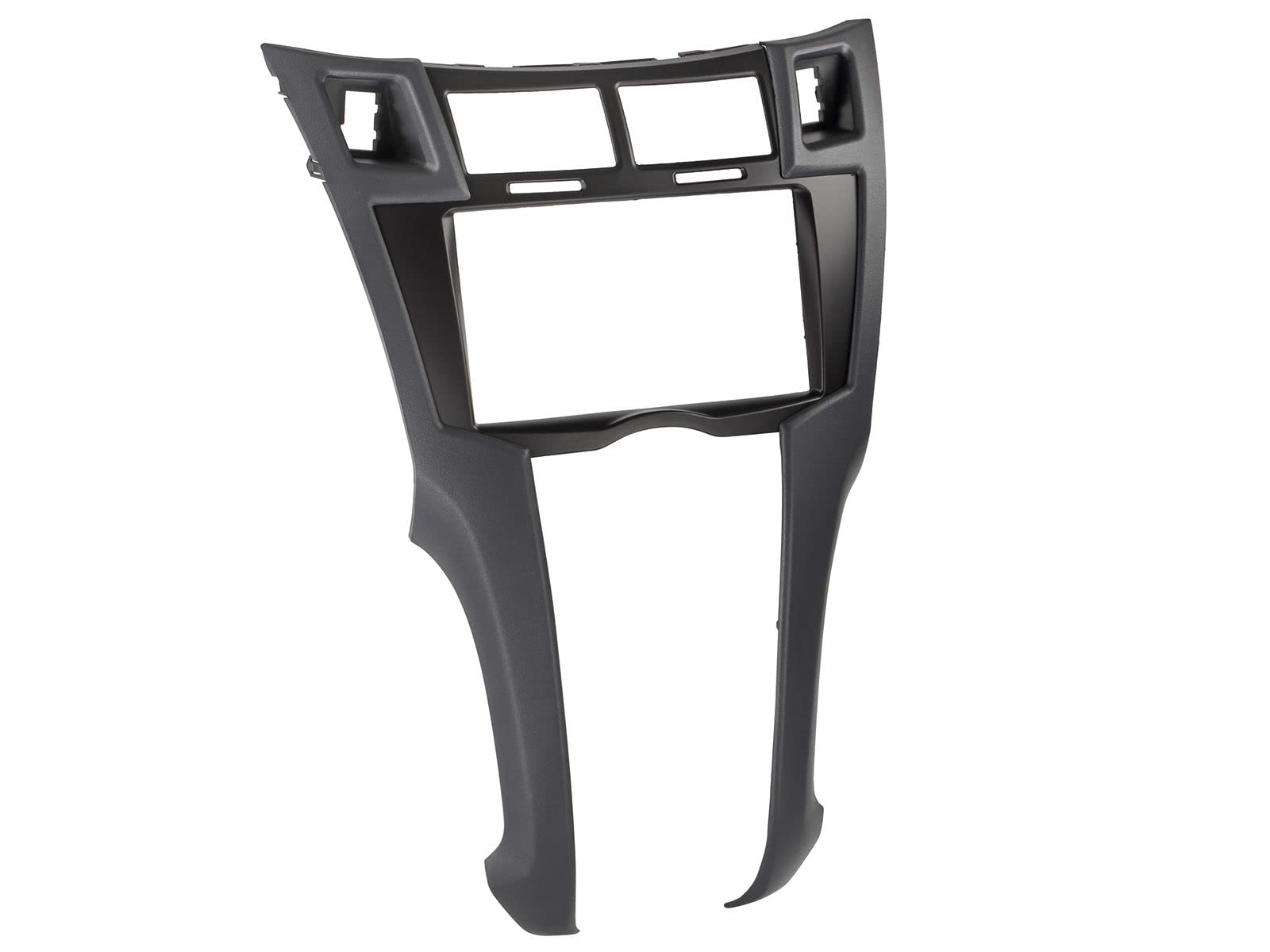 Mascherina autoradio doppio din 2 DIN DIN Toy Yaris 2006 > 2011 NERO