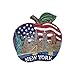3D New York USA Réfrigérateur Réfrigérateur Aimant Touristique Souvenirs À La Main Résine Artisanat Magnétique Autocollants Maison Cuisine Décoration Voyage Cadeau