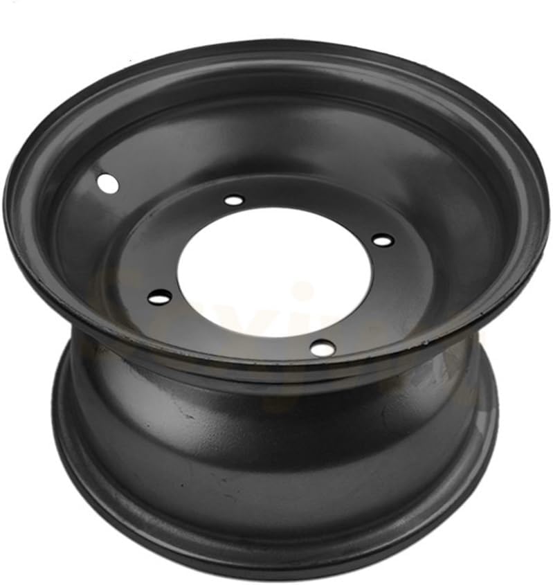 8 Inch 4/3 Hole Wheels Vacuum Front Rims 150cc-250cc Fit For ATV Accessories 19X7-8 Beach Motorcycle Part(3 Hole Black F)