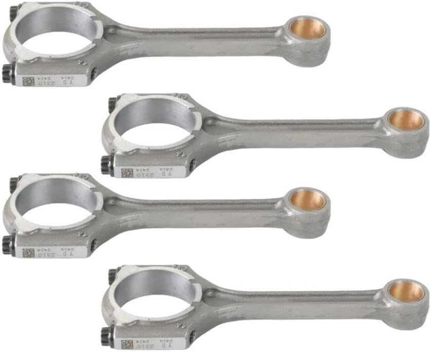 4PCS G4NA Engine Car Connecting Rod Compatible with 2012 2019 2.0L Universal Fit for 23510-2E001 23510-2E410 23510-2E400 23500-2E400 23510-2E001S Aftermarket Replacement