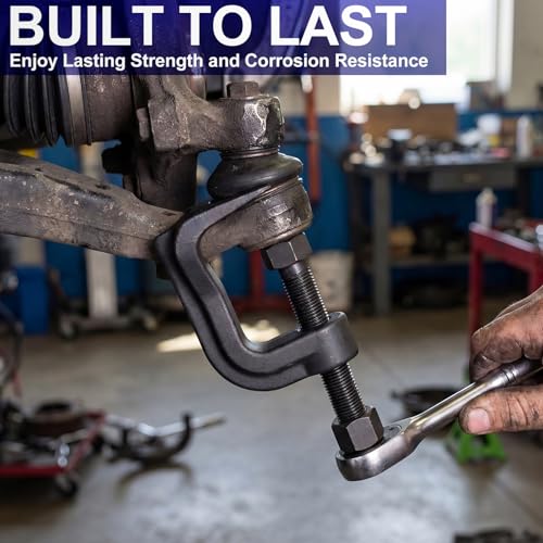 BBTO Ball Joint Puller Lower Ball Joint Separator Tool Adjustable Removal Tools for Balls with 2-3/8" Max Opening,Compatible with 3/4" Socket or Wrench for Cars, Trucks, SUVs by BBTO - Image 6
