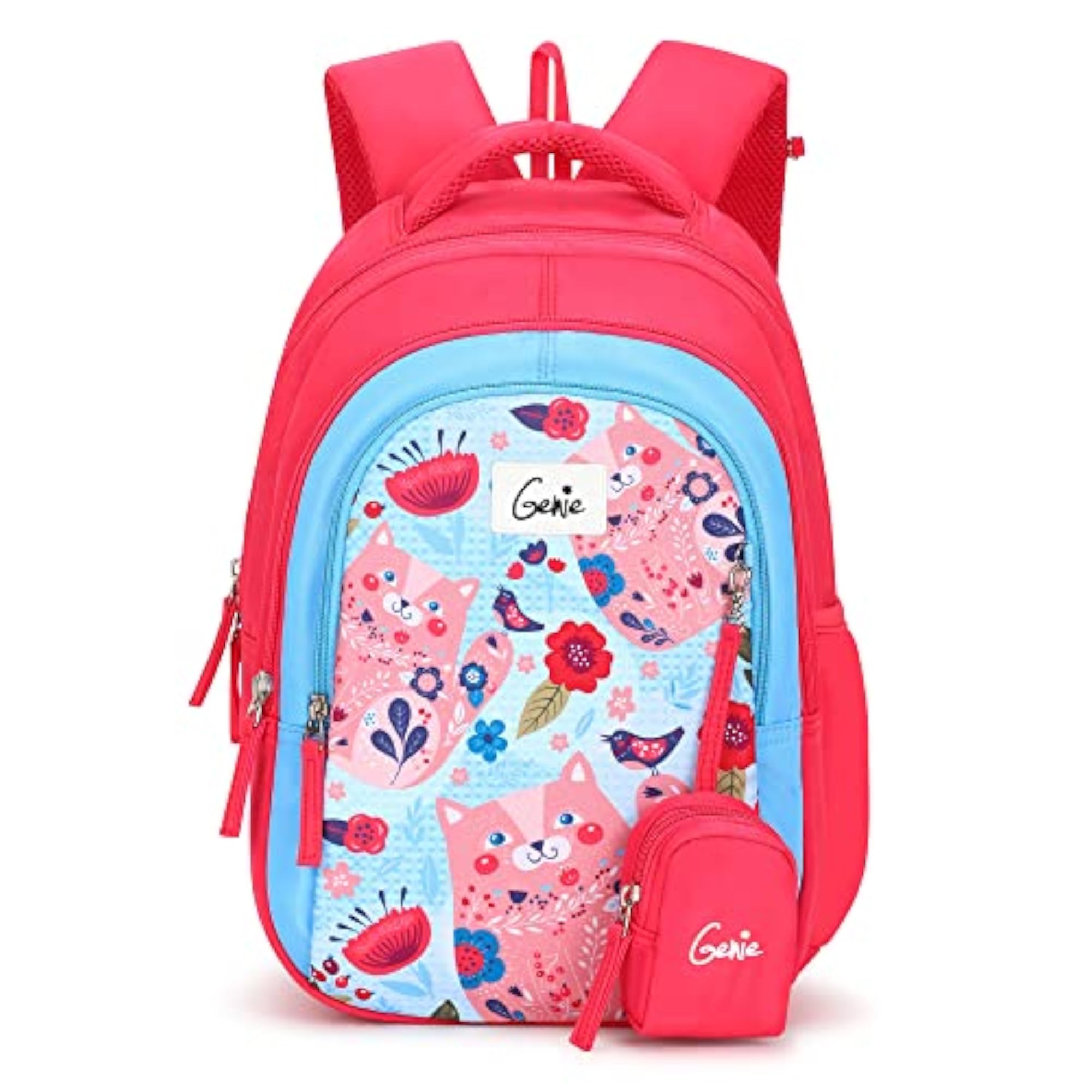 Genie Kitty Kids Backpacks, Cute & Colourful
