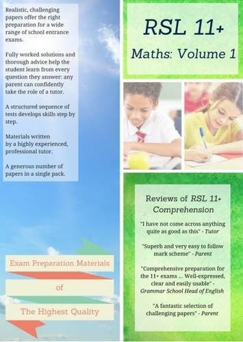 Practice Papers with Detailed Answers & Explanations for 11 Plus / KS2 Maths (Volume 1) Loose Leaf – 4 Aug. 2016