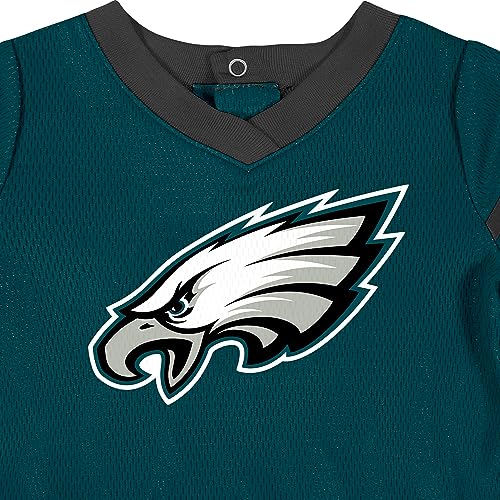 Image of Gerber NFL Baby Girls Jersey Dress and Diaper Cover