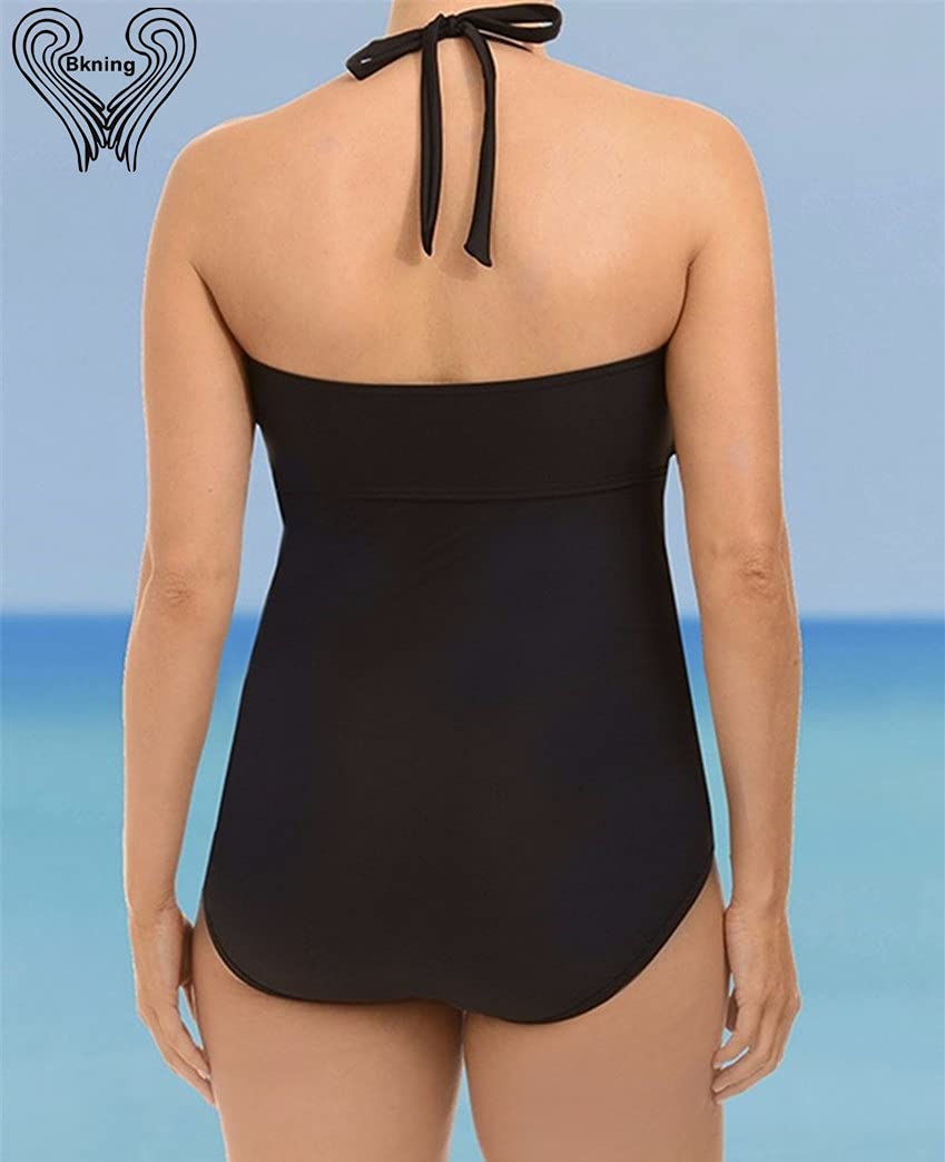 Strój kąpielowy plus size Damski jednoczęściowy strój kąpielowy Bandaż Strój kąpielowy Nadaje się do stroju kąpielowego Seksowny prysznic (kolor: czarny, rozmiar: XL) (czarny 4XL)